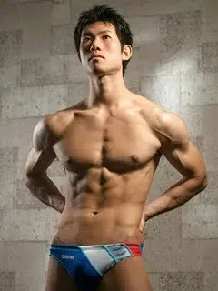 180cm筋肉競泳選手/Swimming race