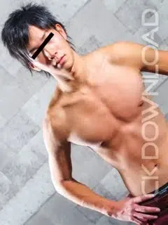 186cm逆三サッカー18才/Muscle Soccer boy