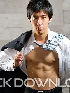 筋肉コリコリ社会人体操選手/Muscle Gymnast Player