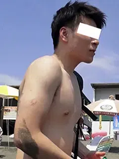 色白肌の童顔クン/Fair Skin Cute Boy