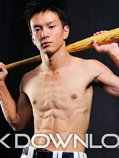 れるスジ筋野球部員/Muscle Baseball Student/スジ筋野球部員/Fit Muscular Baseball Player