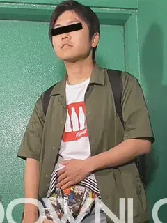 笑顔がさわやかな大学生/Fresh smile student