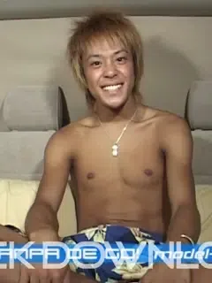 金髪サル顔サーファー君/Blonde monkey face surfer