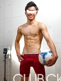 バキバキサッカー部員/Fit Muscle Soccer Player