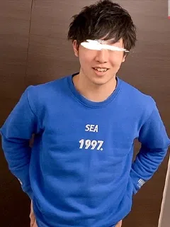 童顔の塩顔大学生/Cute Clean Face Student