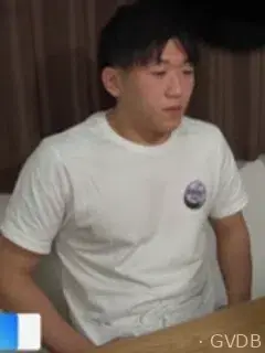ガッチリ系スポーツマン大学生/Manly Sporty Student