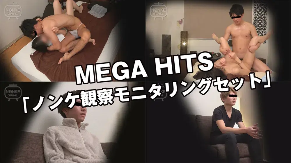 MEGA HITS「ノンケ観察モニタリングセット」-1