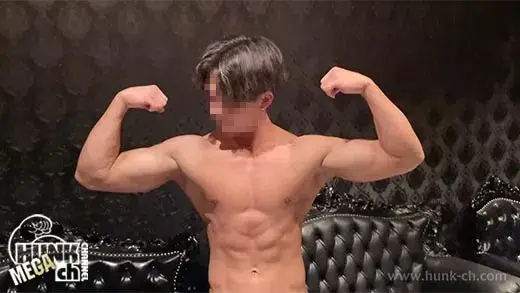 超S級爽やか日焼け色黒イケメンマッチョAV初出演!両手拘束されて初めてのSMプレイで興奮&男相手でも感じちゃてます!!-2