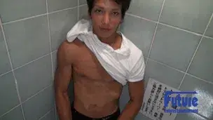 あの人気モデルが再び？！部活帰り、深夜の公衆トイレで・・超淫乱映像初公開☆-1