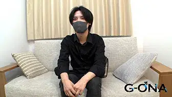 19歳ジャニ系黒髪イケメンを路上スカウト!そのままオナニー交渉!-3