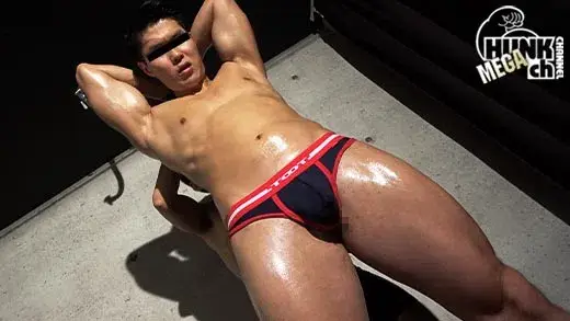 X〜淫欲の開眼〜11、超S級マッチョモデル、学仁(たかと)24歳GAMES初登場で拘束SEX〜!!デカパイ揉まれて、下反り巨マラギンギンにさせて騎乗位で!!淫猥SEXバコバコ止まりませんwwww-2
