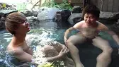 仲良しコンビの彼らが温泉に!リア友同士でしゃぶり合い♪-4