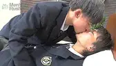 素朴顔の童顔ノンケ君とヽ(´∀｀ Y u t o ´∀｀)ﾉが制服姿で生合体♂-2