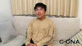 【童貞】おっとり系ガッチリ大学生が人生初フェラでビンビン!-2