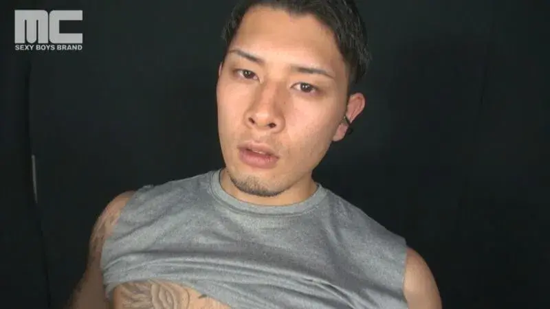 オラオラ系英明が男の口マンコに悶絶する!-3