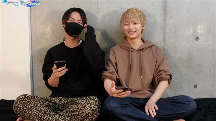 ノンケ同士でシコり合い!カズマ&スーさん!イケメンコンビが生まれて初めての体験!-2