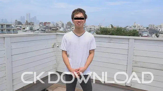 [POWER GRIP オリジナル]男性ホルモン強め!?笑顔のまぶしい大学生がカーテン越し魔の手口で特濃大量発射!-2