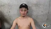 19歳の仲良し友人コンビが隣に並んで仲良くシコシコオナニー♪-4