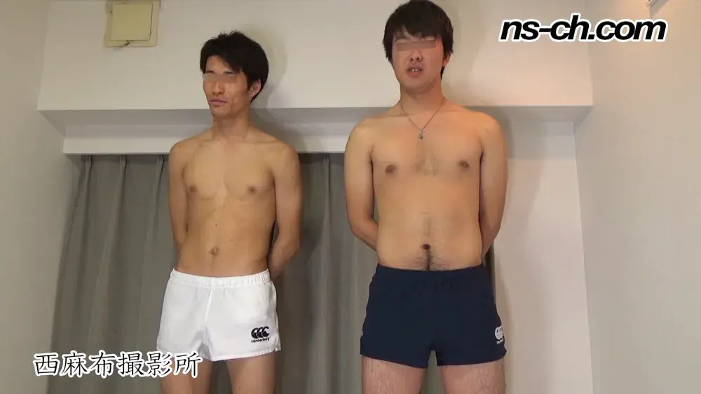 男経験0の体育会男子が潮吹き(172cm60kg18歳大学生・175cm52kg19歳)-1
