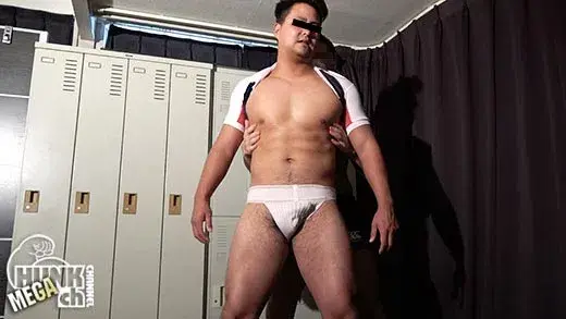 筋肉雄マラ大失禁!!6、雄臭濃いめの男前髭ラガーマン・大海(ひろみ)24歳!!生チンポ気持ちよくってお漏らし射精出ちゃった...!2回もイって潮噴いて...チンポ大忙しです!!!【生掘り】-2