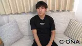 クッキリ二重のイケメン(22)がオナニーを見せてくれました★-2