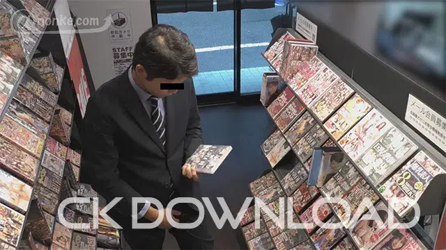 [公然猥褻『SHASEI堂』]【第五弾】イケメンリーマンのアソコは特大フランクフルト!!-3