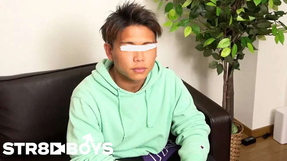 【FIRST TAKE〜面接編〜】浅黒現役体育部員22歳が徐々に雄テクに溺れ濃厚キスまでしてしまう体育会ノンケ...-2