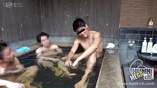 イケメン高身長デカマラのハイスペ大学生・雅哉(まさや)くん20歳が、混浴露天風呂で出会ったお姉さんと生SEX!!水も滴るいい男が水面揺らして激ピストン!!湯船にザーメンぶちまける!!【生ハメ】-2