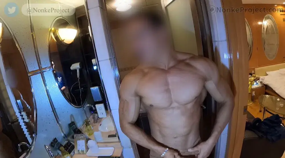 【生交尾】再出演!!︎ど変態ヤリチンマッチョが超S級筋肉マッチョノンケを連れて生中3Pセックスしちゃいます!!-2