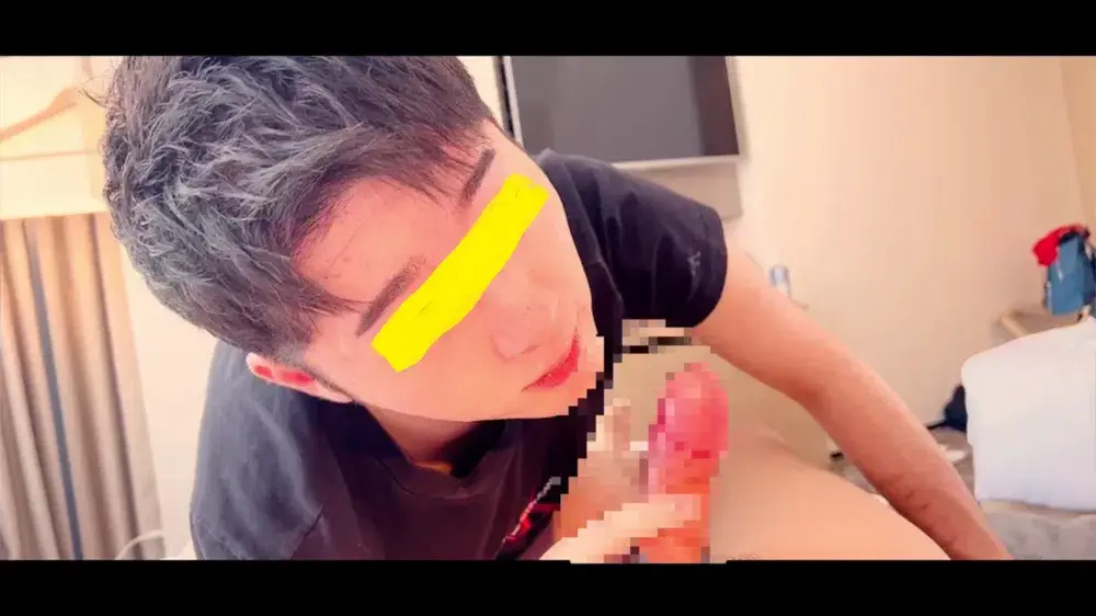 3アングル1時間9分 あのかわいいツイドルたぬ君が初登場で顔出し種付け生交尾!終始チンポビンビン(^^)/-1