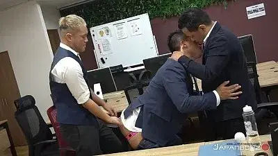 Office Fuck Foursome-2