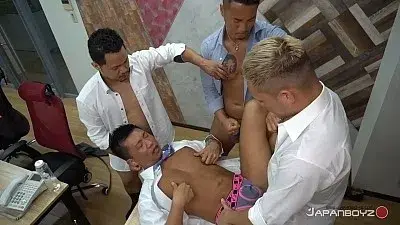 Office Fuck Foursome-4