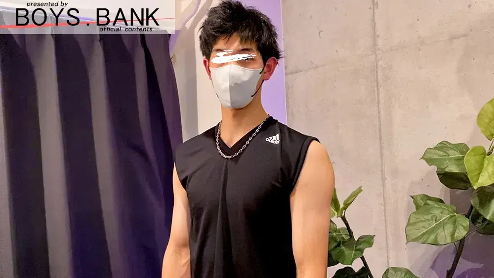 【オナタリングEX】CASE:79 大人気の185cm☆巨根18歳のバスケ男*がアナルの気持ち良さにもうビンビン\!!自分の精*で手マンもされて…♪-4