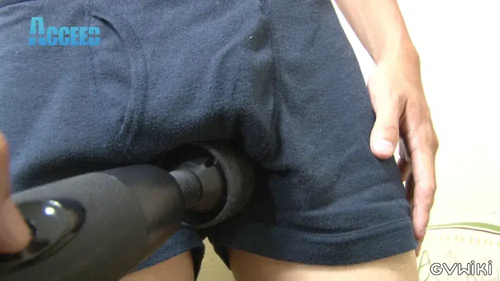 真面目なノンケ青年が電マオナニーで可愛い喘ぎ声を出しまくり!-2