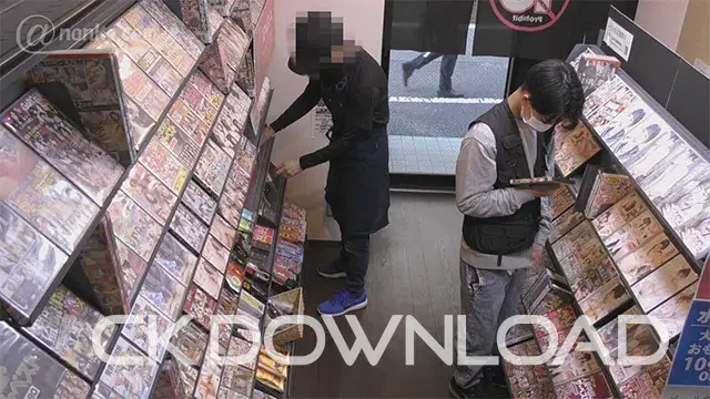 [公然猥褻『SHASEI堂』]【第四十一弾】店員に犯される!!高校卒業したばかりのイケメン大学生!!-6