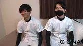 初タチ★モチ肌童顔大学生がプリケツイケメンとオイル生SEX♂-2