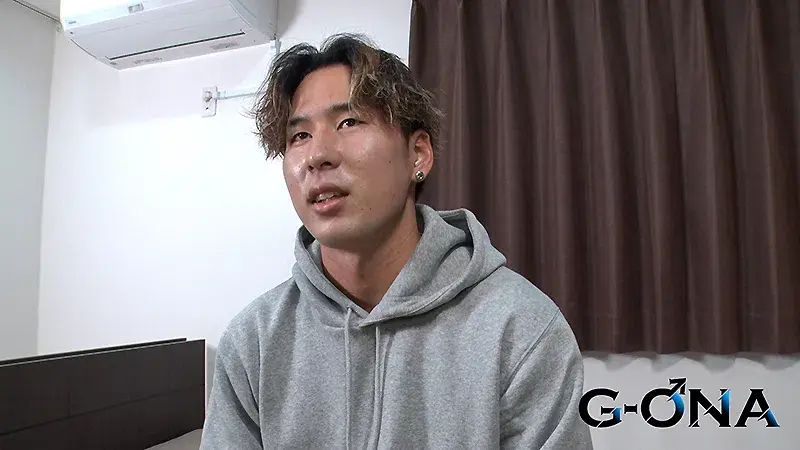 19歳高身長元野球部大学生が授業終わりにオナニーで発射♂-2