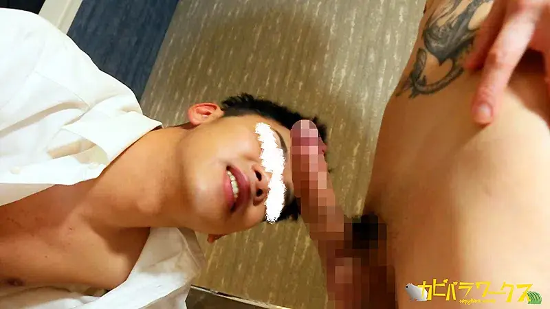 密かに目をつけていて後輩を先輩がホテルへ連れ込みガン掘りSEX!!-5