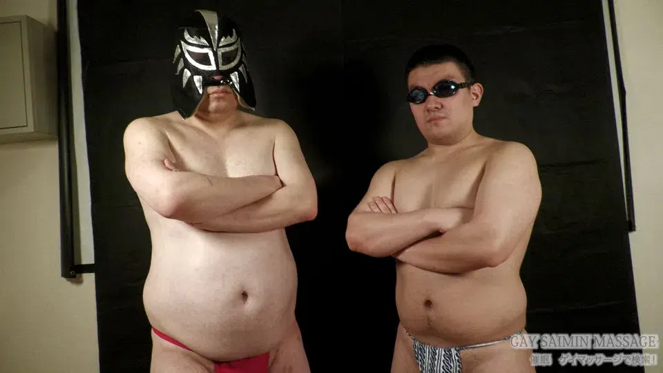 【ゲイ動画】183cm 110kg 30代 元柔道部ケツイキ 掛流の極太デカマラ生挿入! さいみんセックス-3