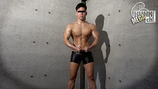 社会人ラグビーで鍛えた色黒ゴツ筋肉マッチョの男前晃汰(こうた)くん24歳が駅弁、首締めの豪快ファック!!ゴツい肉体でいきり立った雄マラをエロテク乱れ突き!!-2