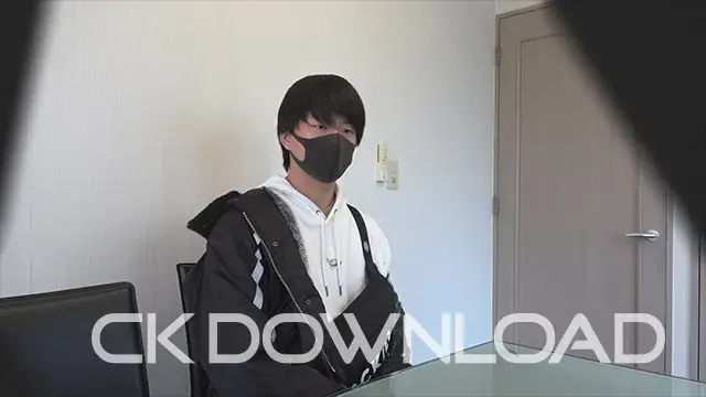 [面接ライブビュー]「待って! ヤバい!」 16cm巨根元サッカー部大学生18才、亀頭責め&寸止めで感じまくる!!-2