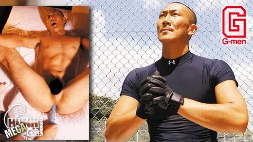 草野球筋肉兄貴のアナル責めオナニー+グラビアメイキング-2