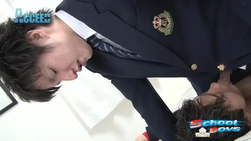 School Boys~思いを寄せるクラスメイトに縄で拘束されて制服着たままナマSEX!!~-4