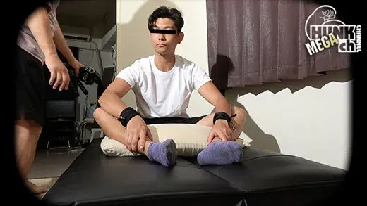 童顔細マッチョのエロカワ大輝(だいき)22歳がドM崩落!!縛られただけでチンコを激勃起させ、アナルにおもちゃを欲しがり入れられたままザーメンぶちまける!!-1