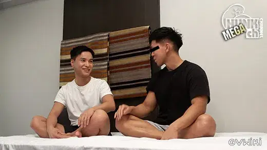 【ガッチンコ!!:Full HD】ノンケvsゲイ!!ラグビーゴツ筋肉マッチョ晃汰(こうた)くん24歳VSレイタロウ165cm60kg24歳ゲイ!!エロ吐息漏らして感じまくりのイケメン2人が雄SEXを見せつける!!-2