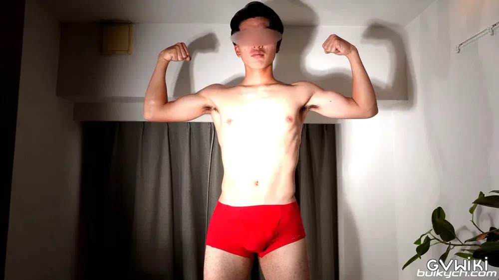 塩顔巨根男子の濃密過ぎるエロ絡みエロ顔フェラでスタッフ悶絶!!ノンケとは思えない濃厚過ぎるSEX-1