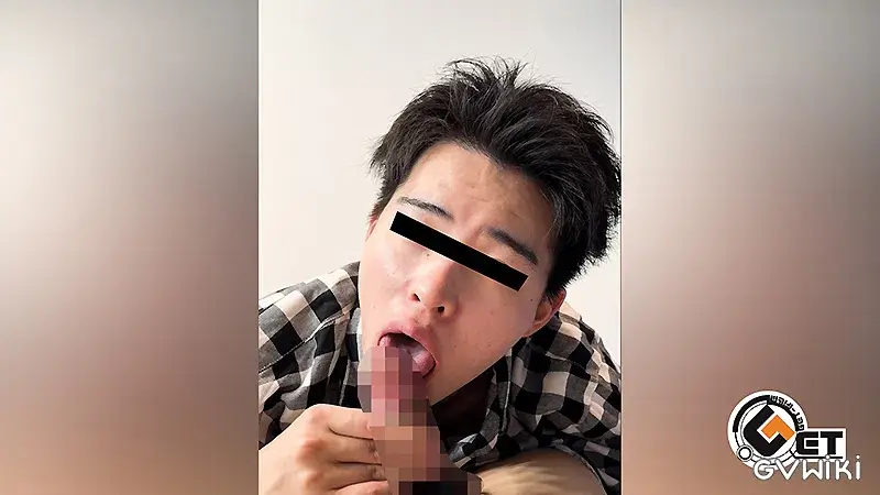 初登場!愛嬌抜群な犬顔男子がパジャマ姿でご奉仕!-5
