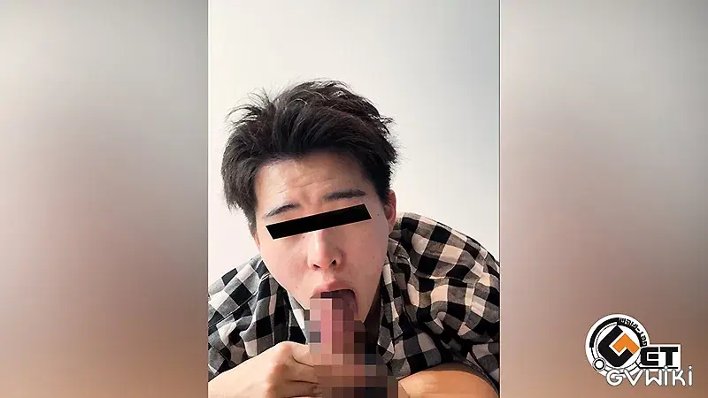 初登場!愛嬌抜群な犬顔男子がパジャマ姿でご奉仕!-3