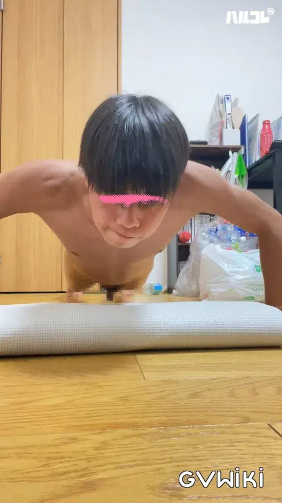 風呂場でもヌルテカ☆筋トレからのオナトレ！小麦肌サッカー部田端くん 1発目《ハルコレ:自撮り072セレクション》-2