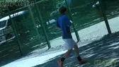 公園でサッカーをしていた可愛い18歳少年に声をかけスカウト成功!-4